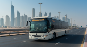 Company Bus from Ajman to Bluewaters & JBR Service Zone