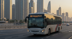 Company Bus from Ajman to Dubai Media City