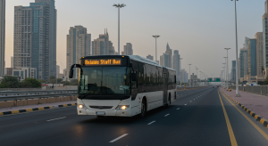 Reliable Staff Bus from Ajman to Dubai Harbour & Mina Seyahi