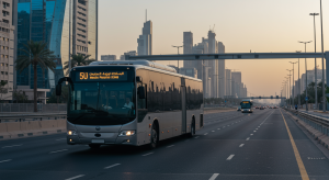 Company Bus from Ajman to Dubai Media Production Zone