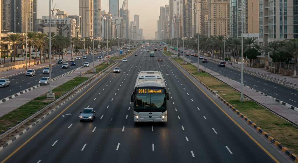 Affordable Shuttle Bus from Sharjah to Dubai Investment Park 2