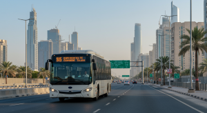 Affordable Staff Bus Service from Ajman to DIP