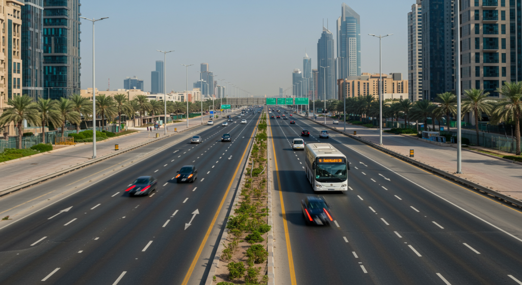 Shuttle Service from Sharjah to Jebel Ali Industrial Area