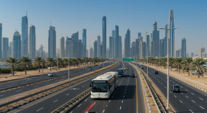 Ajman to DSO bus, Dubai Silicon Oasis transport, company shuttle UAE