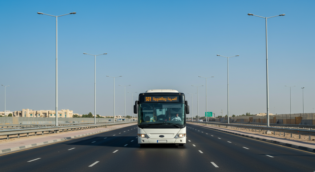 Ajman to Al Khawaneej shuttle, farm & logistics staff transport, UAE