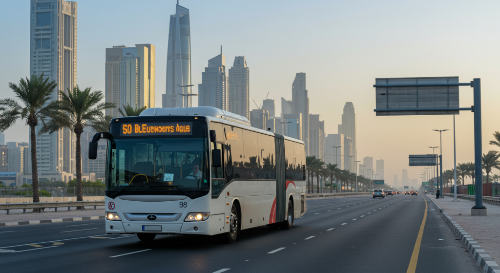 Ajman to JBR shuttle, hotel & retail staff transport, UAE commuting