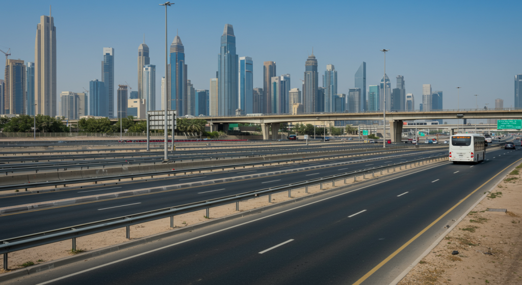 Ajman to Outlet Mall shuttle, retail & warehouse staff transport, UAE