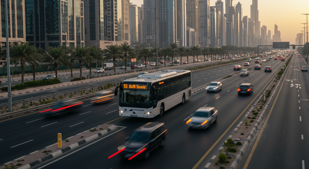 Sharjah to TECOM shuttle, group commuting UAE, office transport