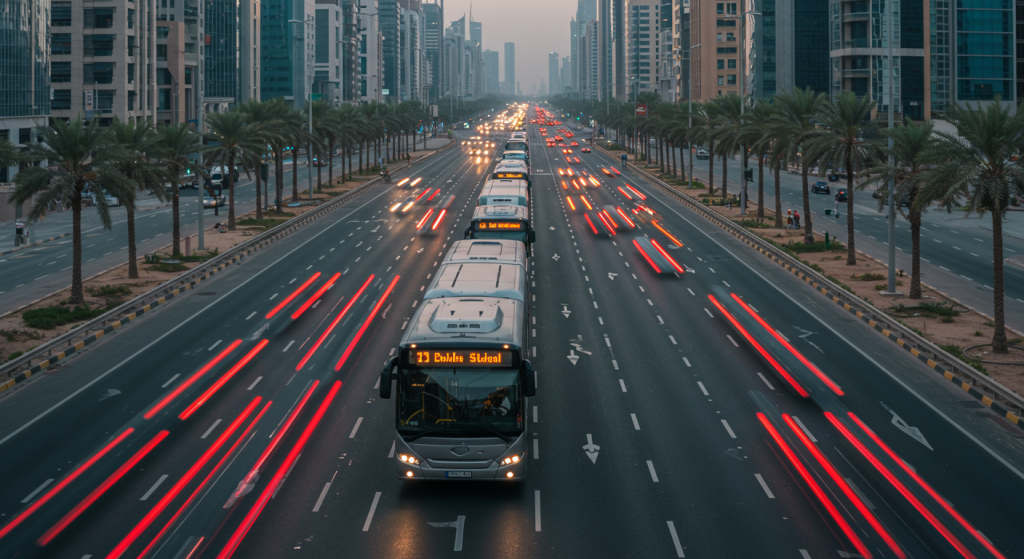 Sharjah to Expo shuttle, UAE transport service, group commute