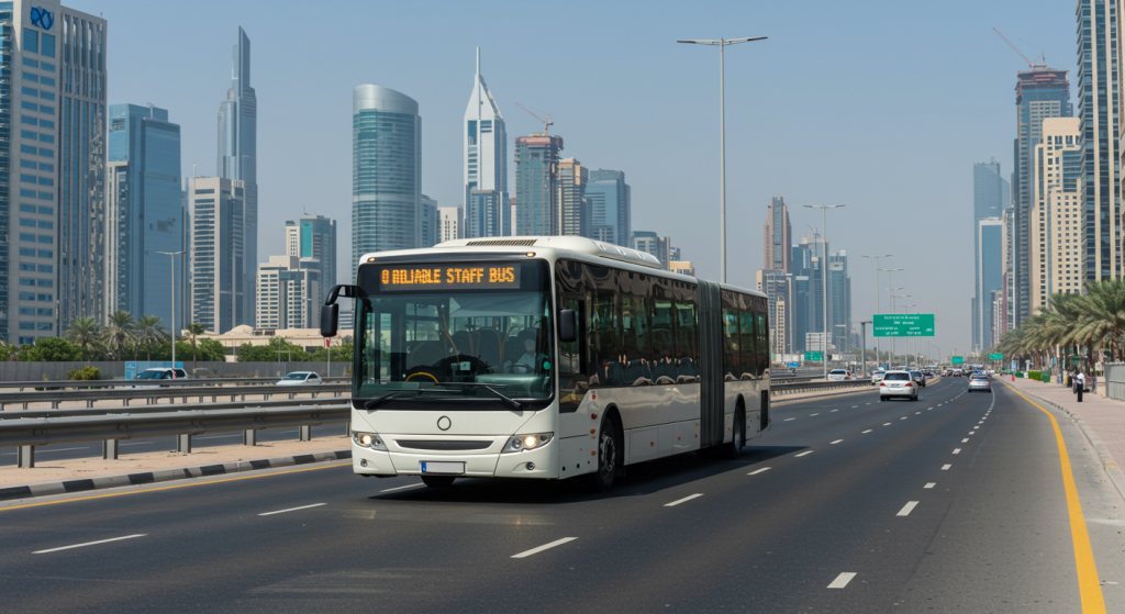 Ajman to Al Barsha shuttle, group transport UAE, daily commute