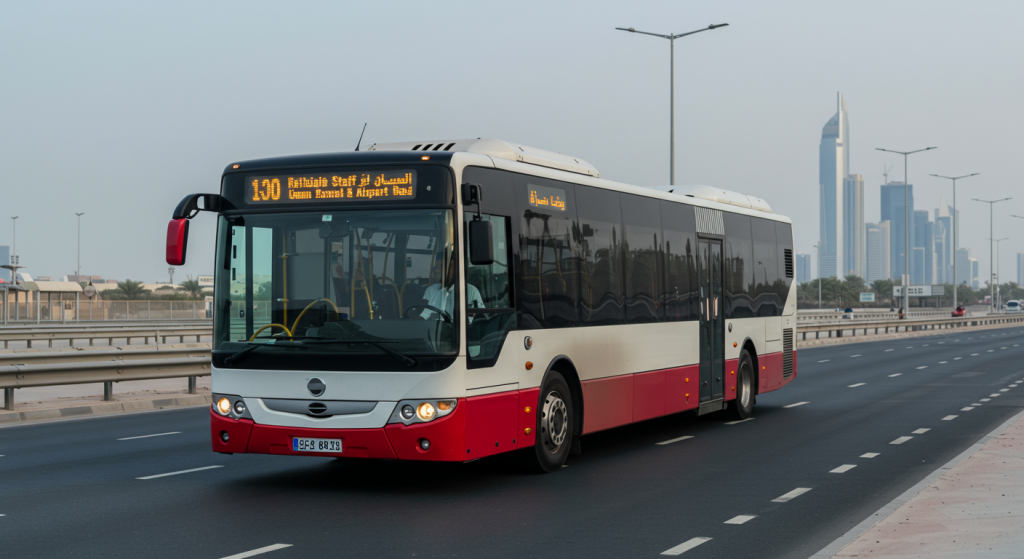 Ajman to Airport Road transport, staff shuttle UAE, daily commute