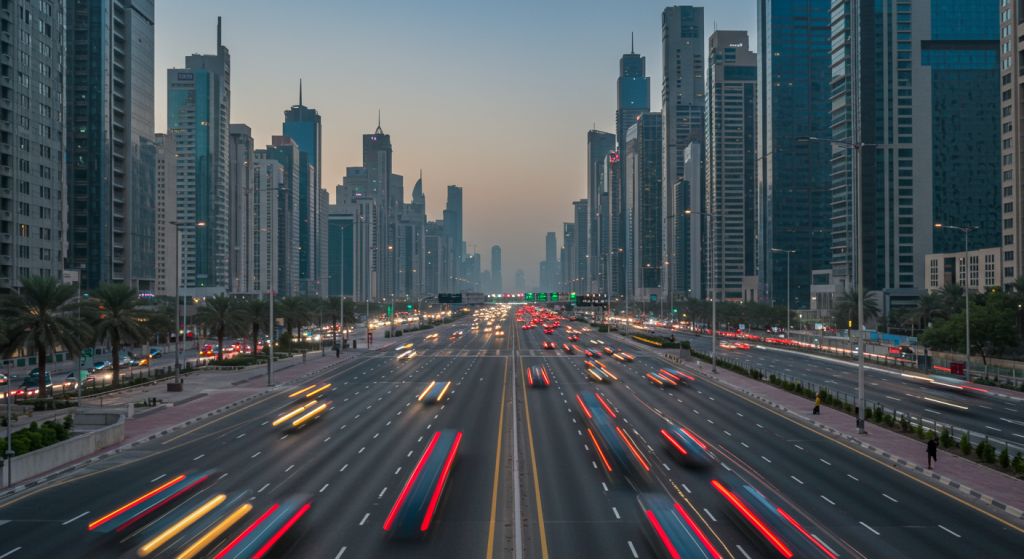 Ajman to JLT shuttle, tower staff transport, commuter bus UAE